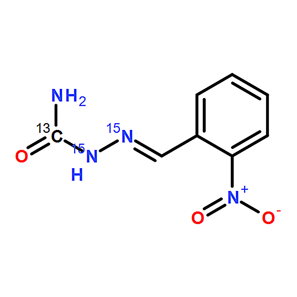 RHAWN 2-NitrobenzaldehydeSemicarbazone-13C，15N2