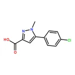 RHAWN 5-(4-Chlorophenyl)-1-methyl-1H-pyrazole-3-carboxylic acid