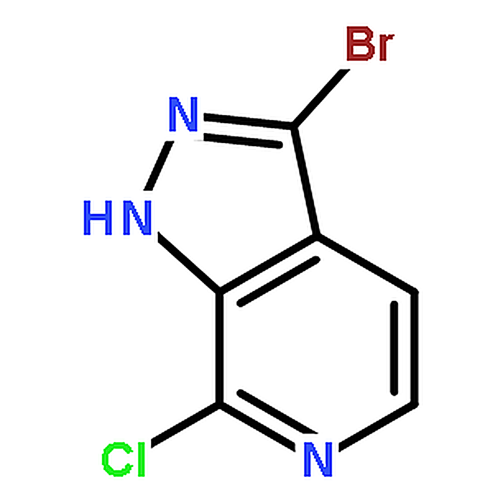RHAWN 3-Bromo-7-chloro-1H-pyrazolo[3,4-c]pyridine