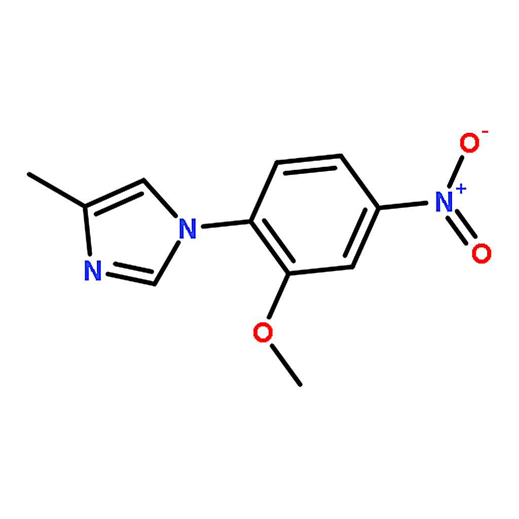 RHAWN 1-(2-Methoxy-4-Nitrophenyl)-4-Methyl-1H-Imidazole