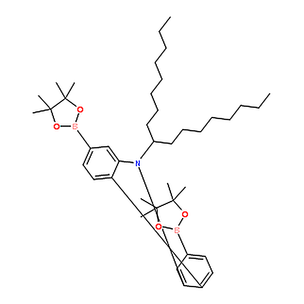 RHAWN 9-(Heptadecan-9-yl)-2,7-bis(4,4,5,5-tetramethyl-1,3,2-dioxaborolan-2-yl)-9H-carbazole