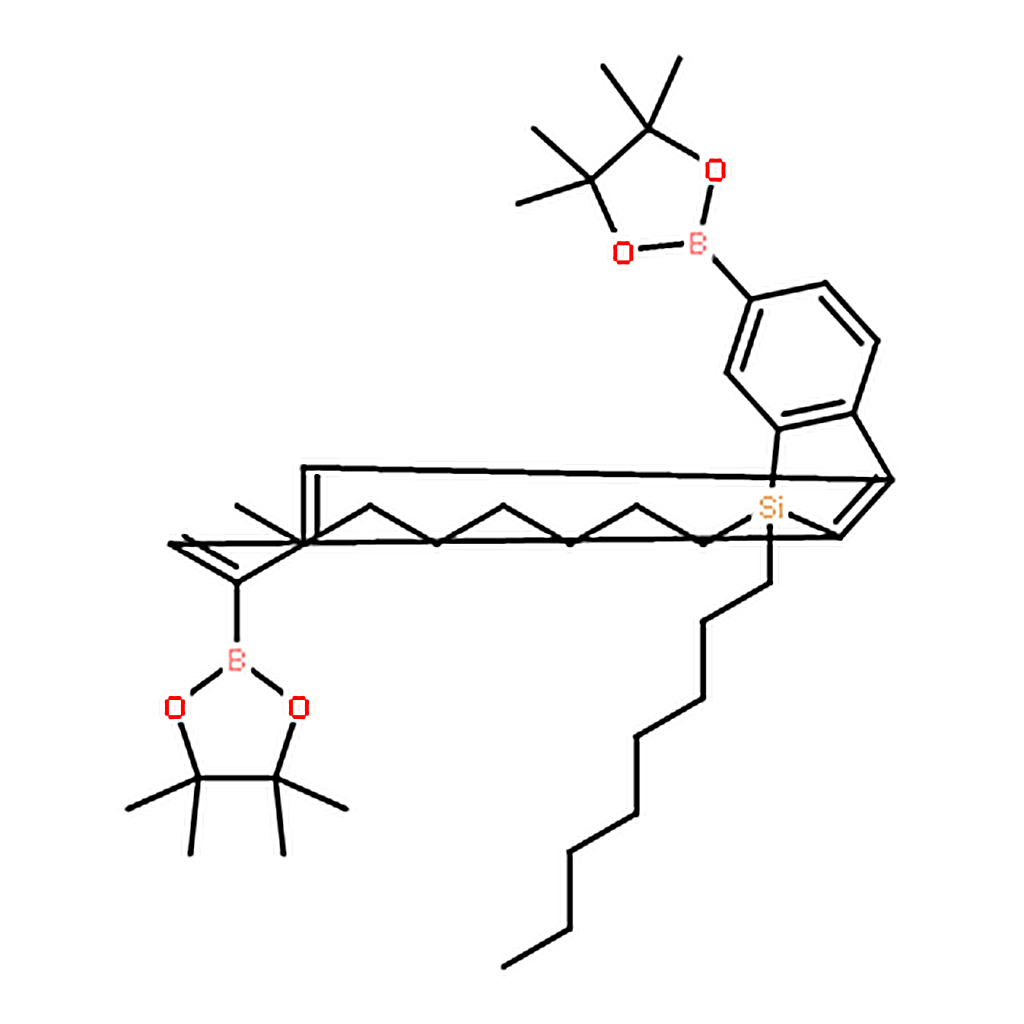 RHAWN 5,5-Dioctyl-3,7-bis(4,4,5,5-tetramethyl-1,3,2-dioxaborolan-2-yl)-5H-dibenzo[b,d]silole