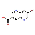 RHAWN 7-Bromo-1,5-naphthyridine-3-carboxylic acid