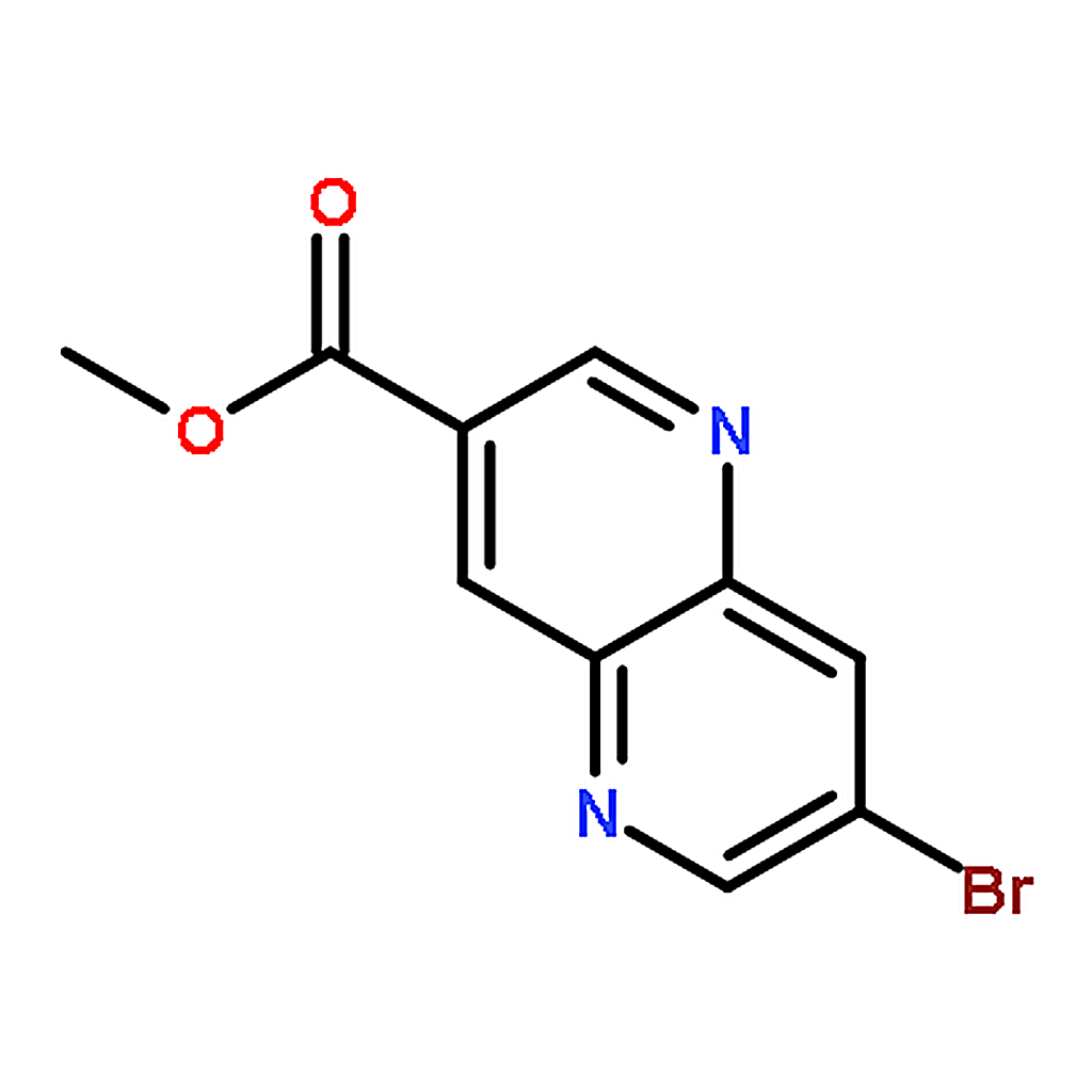 RHAWN Methyl 7-bromo-1,5-naphthyridine-3-carboxylate