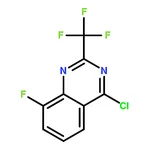 RHAWN 4-Chloro-8-fluoro-2-(trifluoromethyl)quinazoline