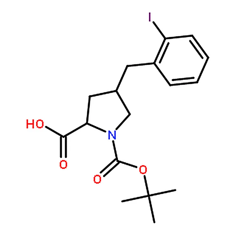 RHAWN (2S,4R)-1-(tert-Butoxycarbonyl)-4-(2-iodobenzyl)pyrrolidine-2-carboxylic acid