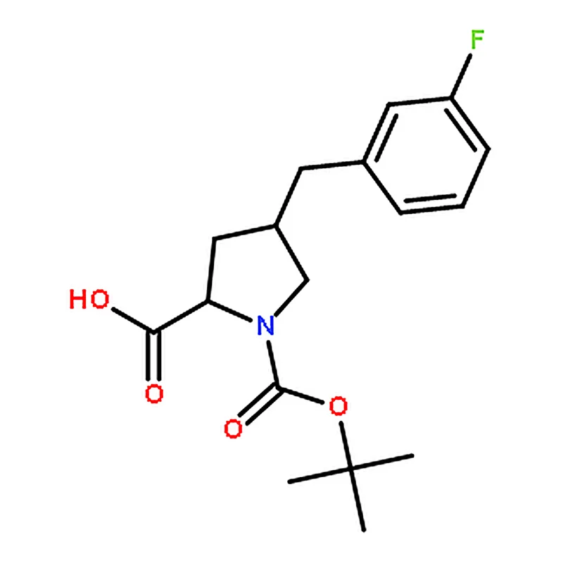 RHAWN (2S,4R)-1-(tert-Butoxycarbonyl)-4-(3-fluorobenzyl)pyrrolidine-2-carboxylic acid