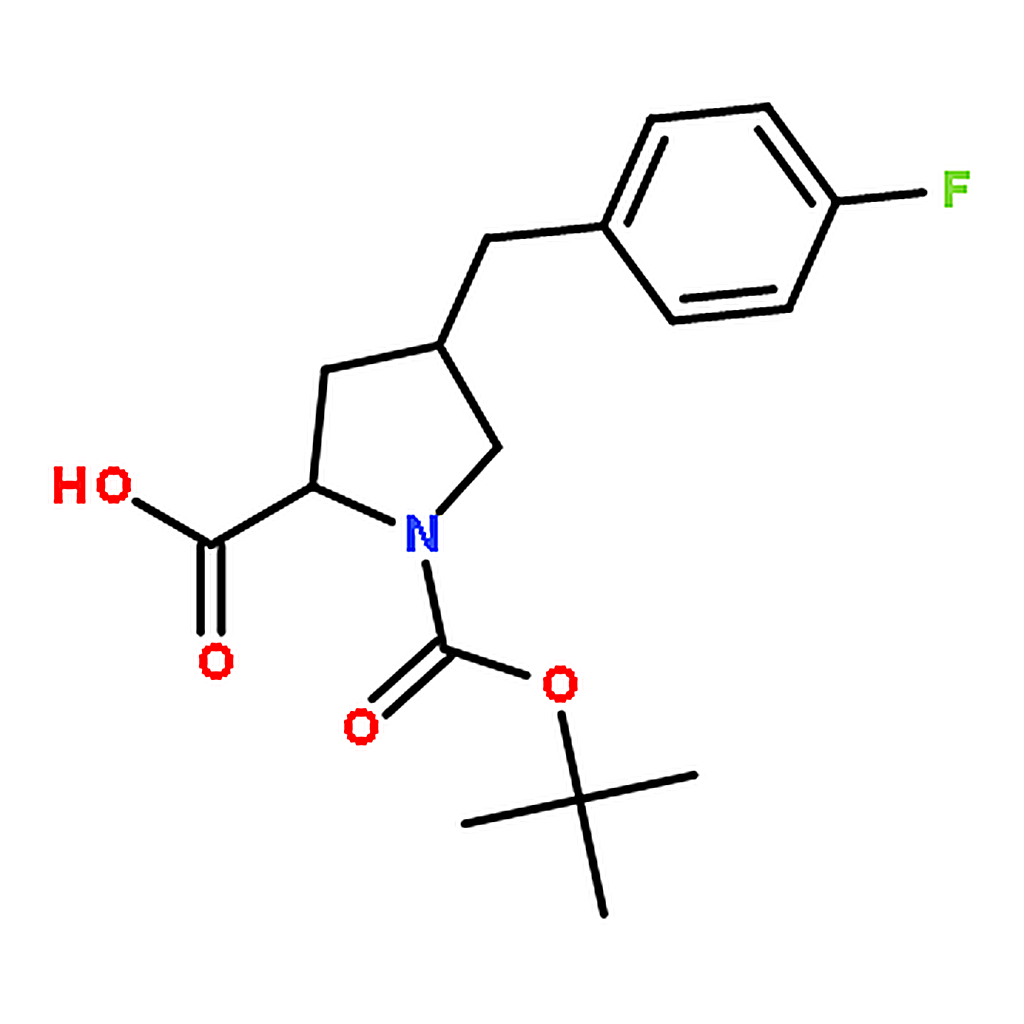 RHAWN trans-N-Boc-4-(4-fluorobenzyl)-L-proline