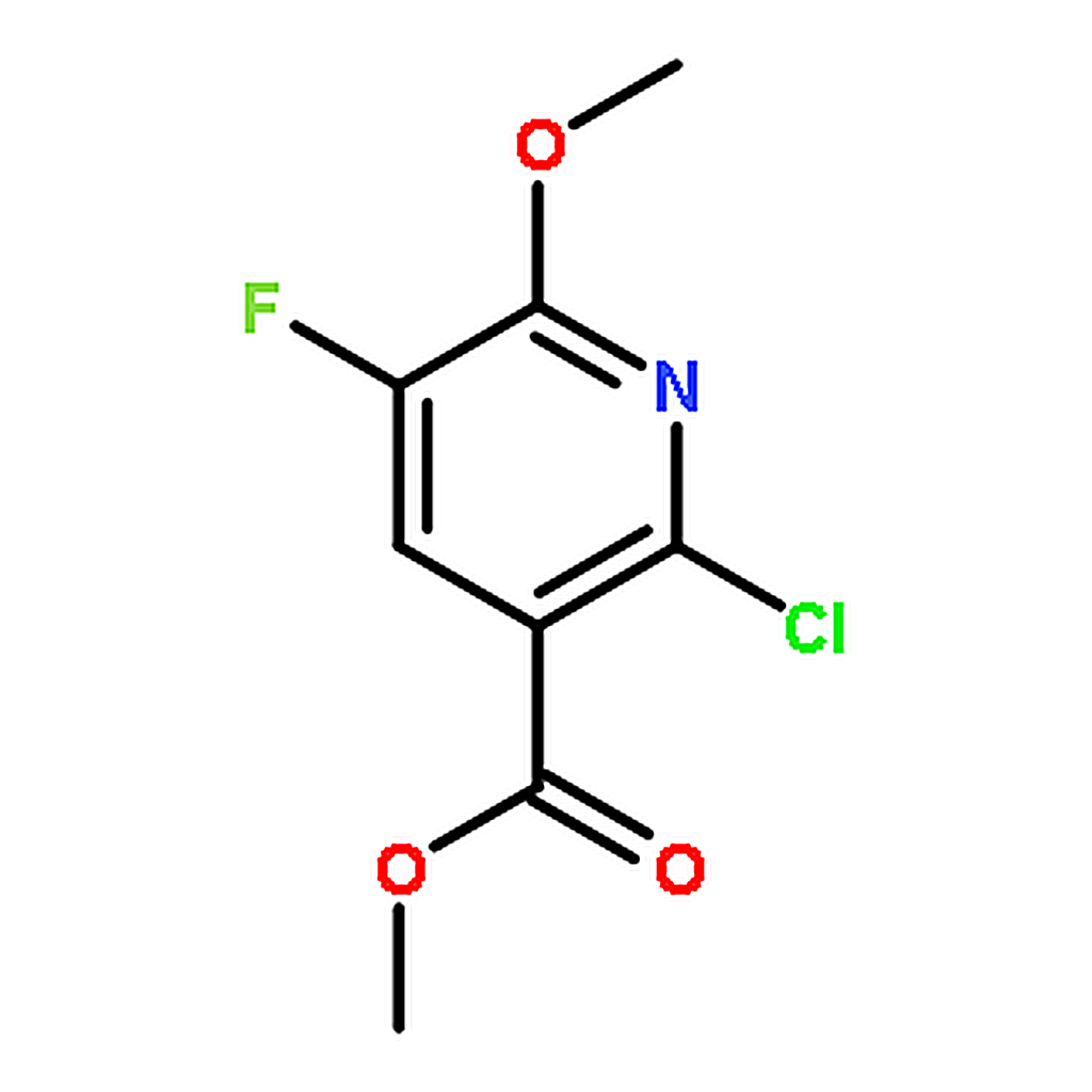 RHAWN Methyl 2-chloro-5-fluoro-6-methoxynicotinate