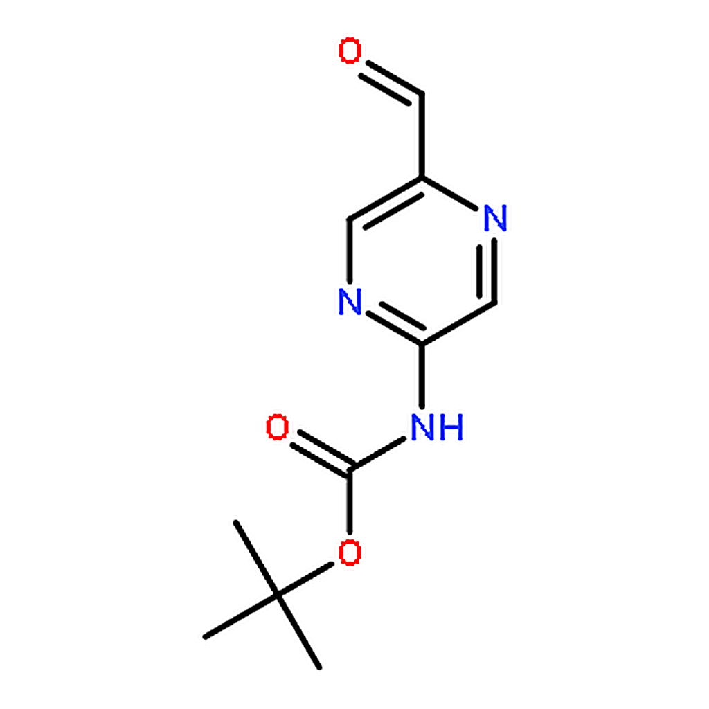 RHAWN tert-Butyl (5-formylpyrazin-2-yl)carbamate