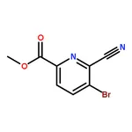 RHAWN Methyl 5-bromo-6-cyanopicolinate