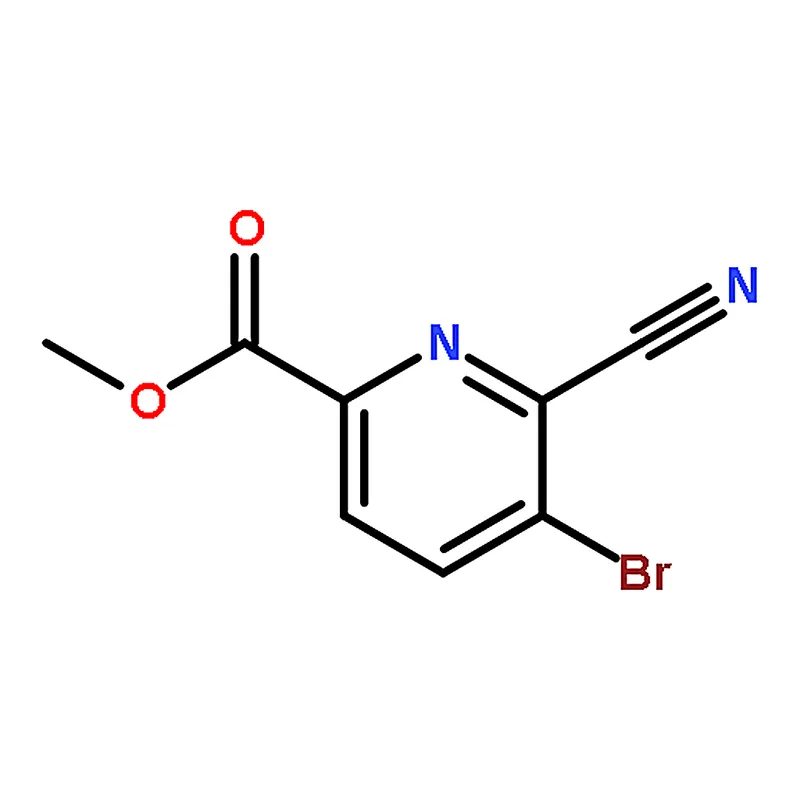 RHAWN Methyl 5-bromo-6-cyanopicolinate
