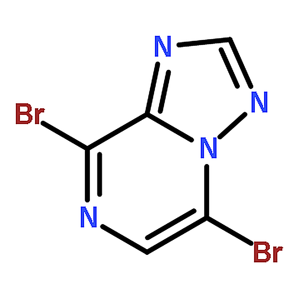 RHAWN 5,8-Dibromo[1,2,4]triazolo[1,5-a]pyrazine