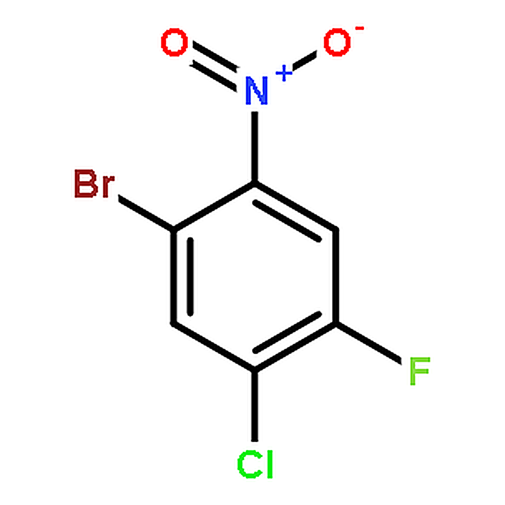 RHAWN 1-Bromo-5-chloro-4-fluoro-2-nitrobenzene