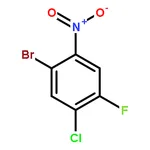 RHAWN 1-Bromo-5-chloro-4-fluoro-2-nitrobenzene