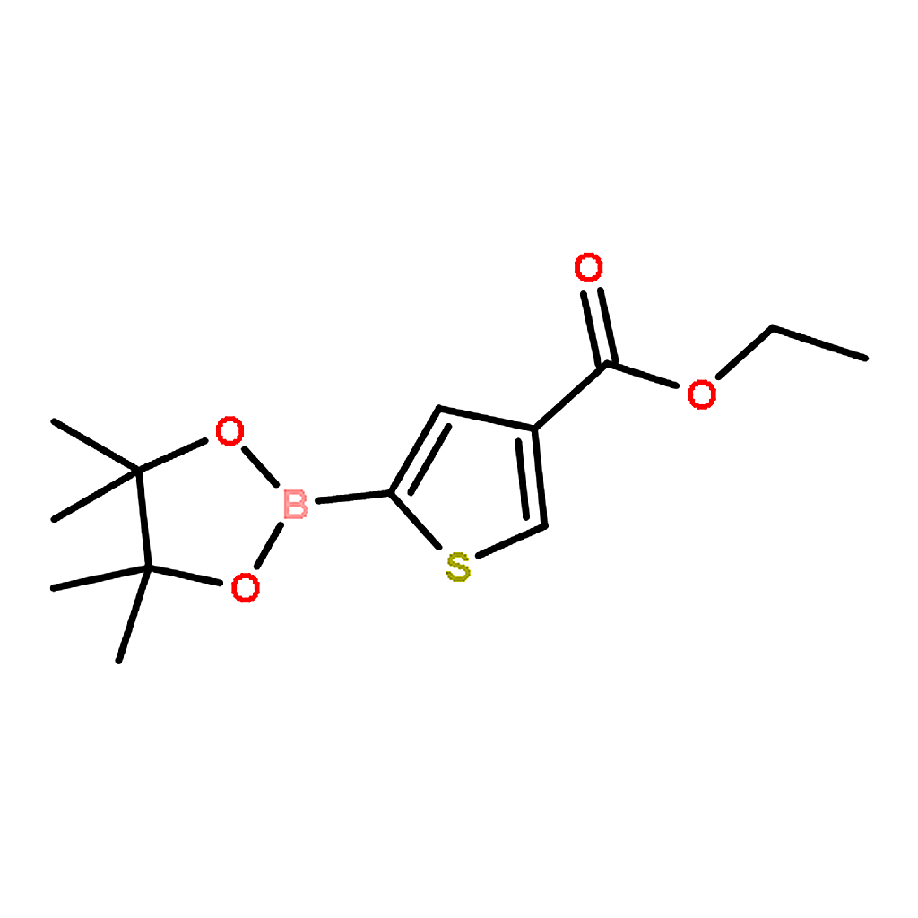 RHAWN Ethyl 5-(4,4,5,5-tetramethyl-1,3,2-dioxaborolan-2-yl)thiophene-3-carboxylate