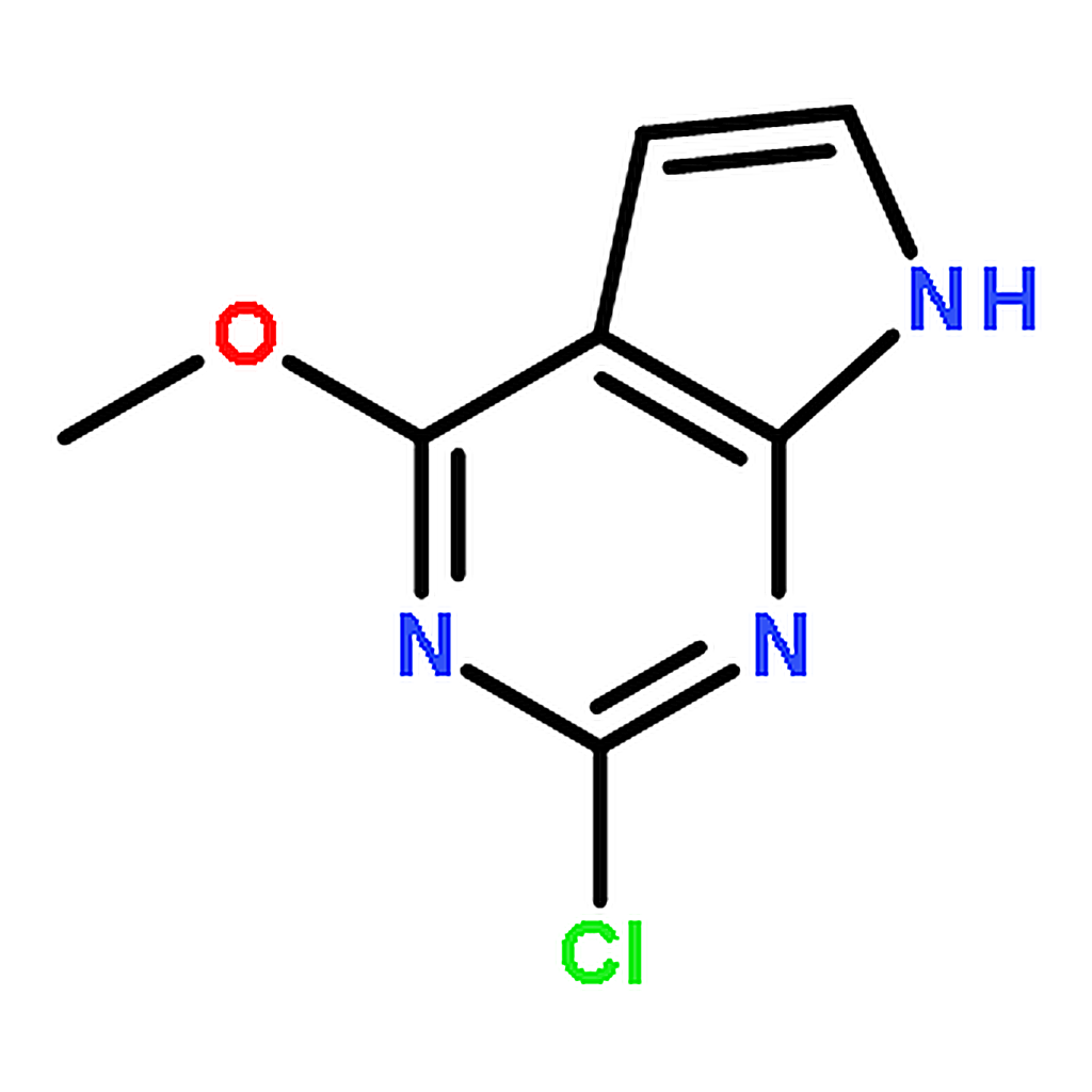 RHAWN 2-Chloro-4-methoxy-7H-pyrrolo[2，3-d]pyrimidine