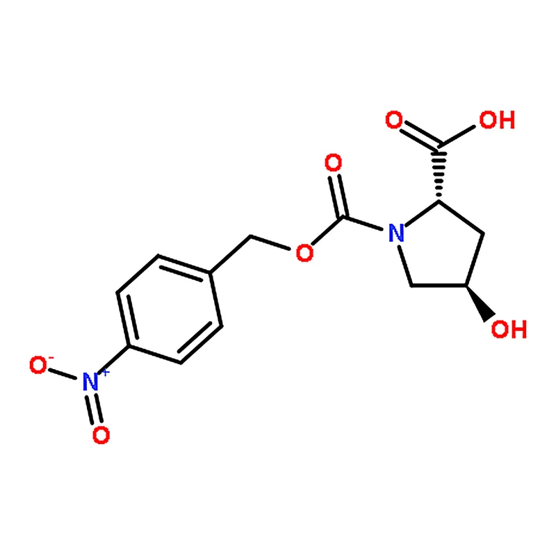 RHAWN (2S,4R)-4-Hydroxy-1-(((4-nitrobenzyl)oxy)carbonyl)pyrrolidine-2-carboxylic acid