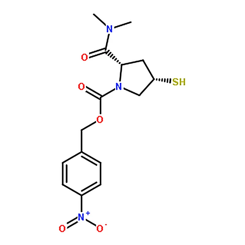 RHAWN (2S,4S)-4-Nitrobenzyl 2-(dimethylcarbamoyl)-4-mercaptopyrrolidine-1-carboxylate