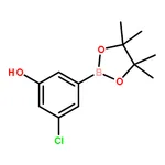 RHAWN 3-Chloro-5-(4,4,5,5-tetramethyl-1,3,2-dioxaborolan-2-yl)phenol