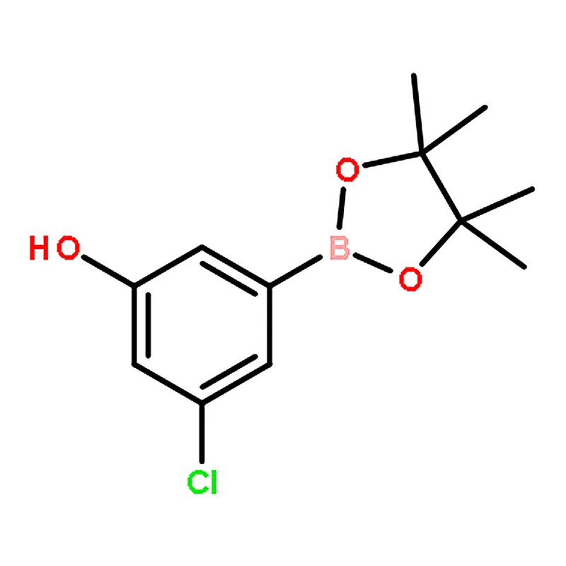 RHAWN 3-Chloro-5-(4,4,5,5-tetramethyl-1,3,2-dioxaborolan-2-yl)phenol