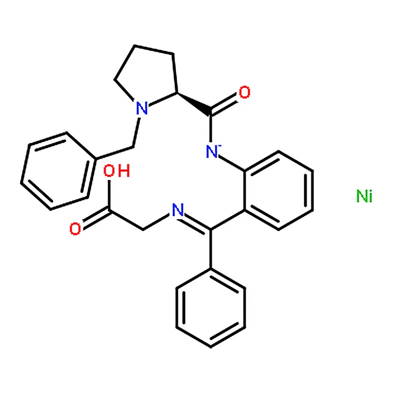 RHAWN (S)-2-(((2-(1-Benzylpyrrolidine-2-carboxamido)phenyl)(phenyl)methylene)amino)acetic acid, ni