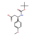 RHAWN 3-((tert-Butoxycarbonyl)amino)-3-(4-methoxyphenyl)propanoic acid