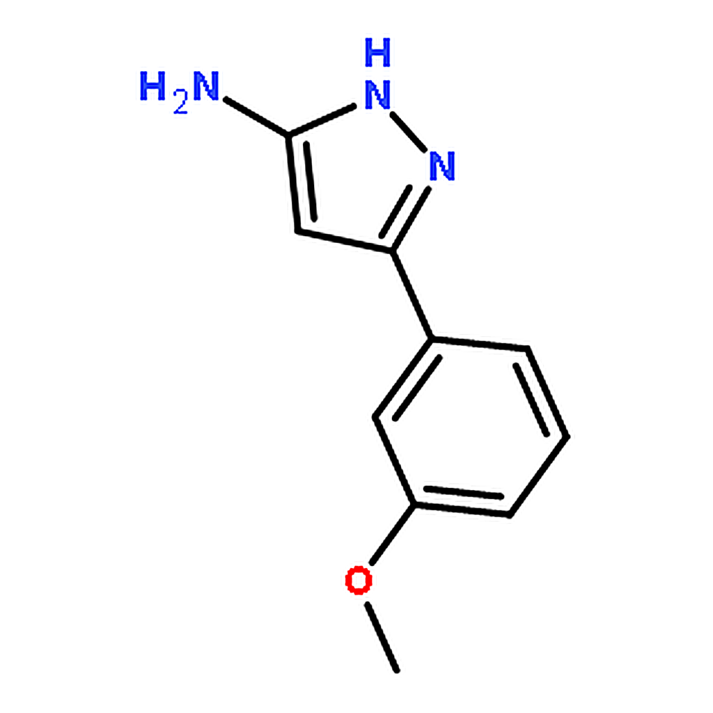 RHAWN 5-(3-Methoxyphenyl)-2H-pyrazol-3-ylamine