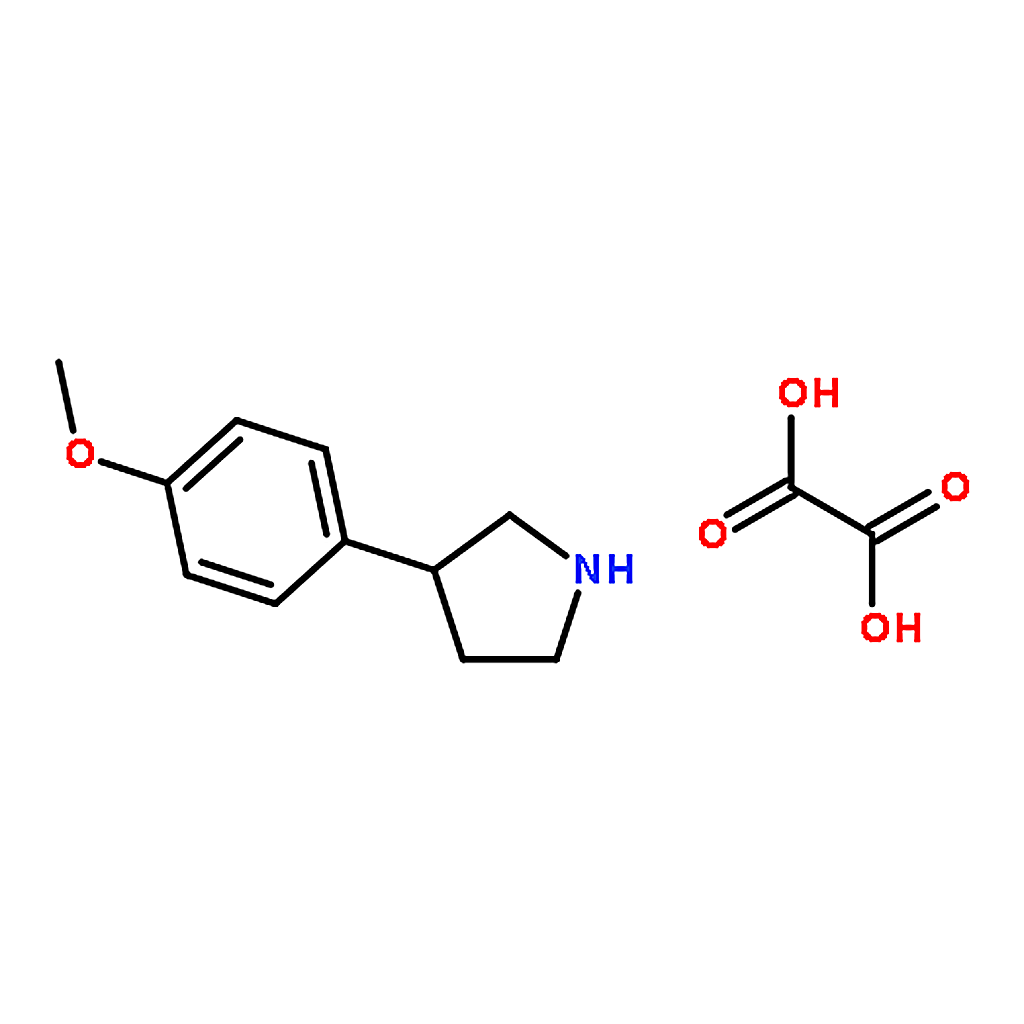 RHAWN 3-(4-Methoxyphenyl)pyrrolidine oxalate
