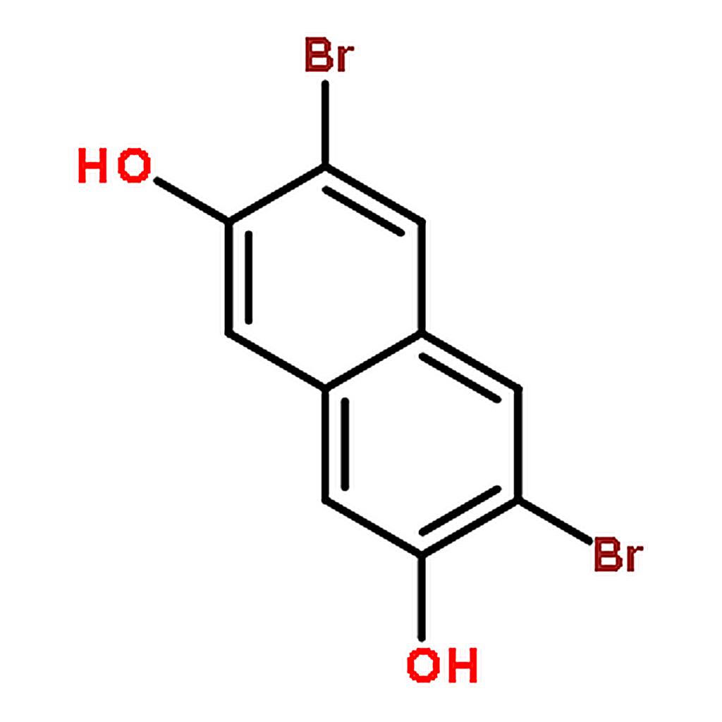 RHAWN 3,6-Dibromonaphthalene-2,7-diol