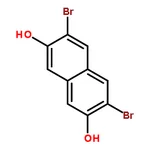 RHAWN 3,6-Dibromonaphthalene-2,7-diol