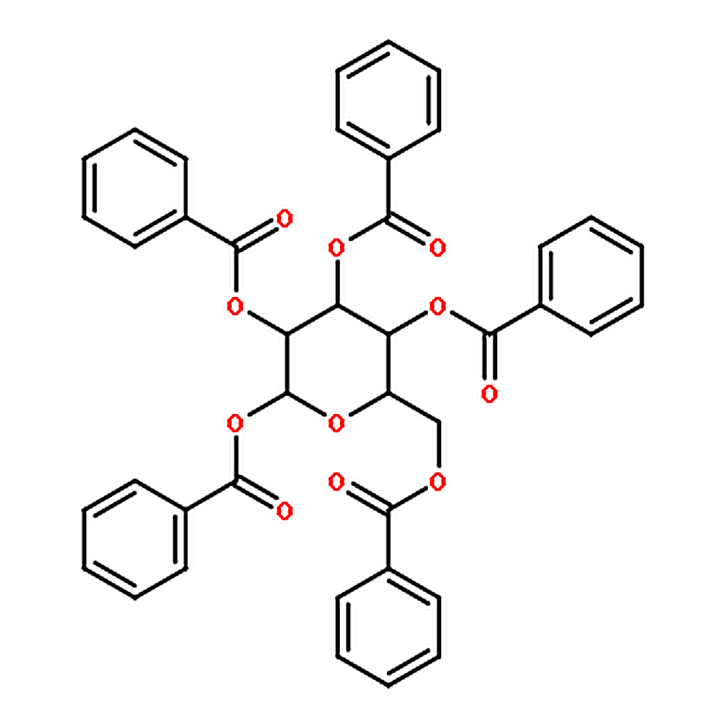 RHAWN (3S,4S,5R,6R)-6-((Benzoyloxy)methyl)tetrahydro-2H-pyran-2,3,4,5-tetrayl tetrabenzoate