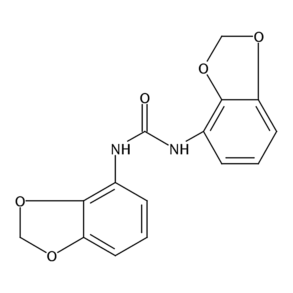 RHAWN 1，3-Bis(benzo[d][1，3]dioxol-4-yl)urea