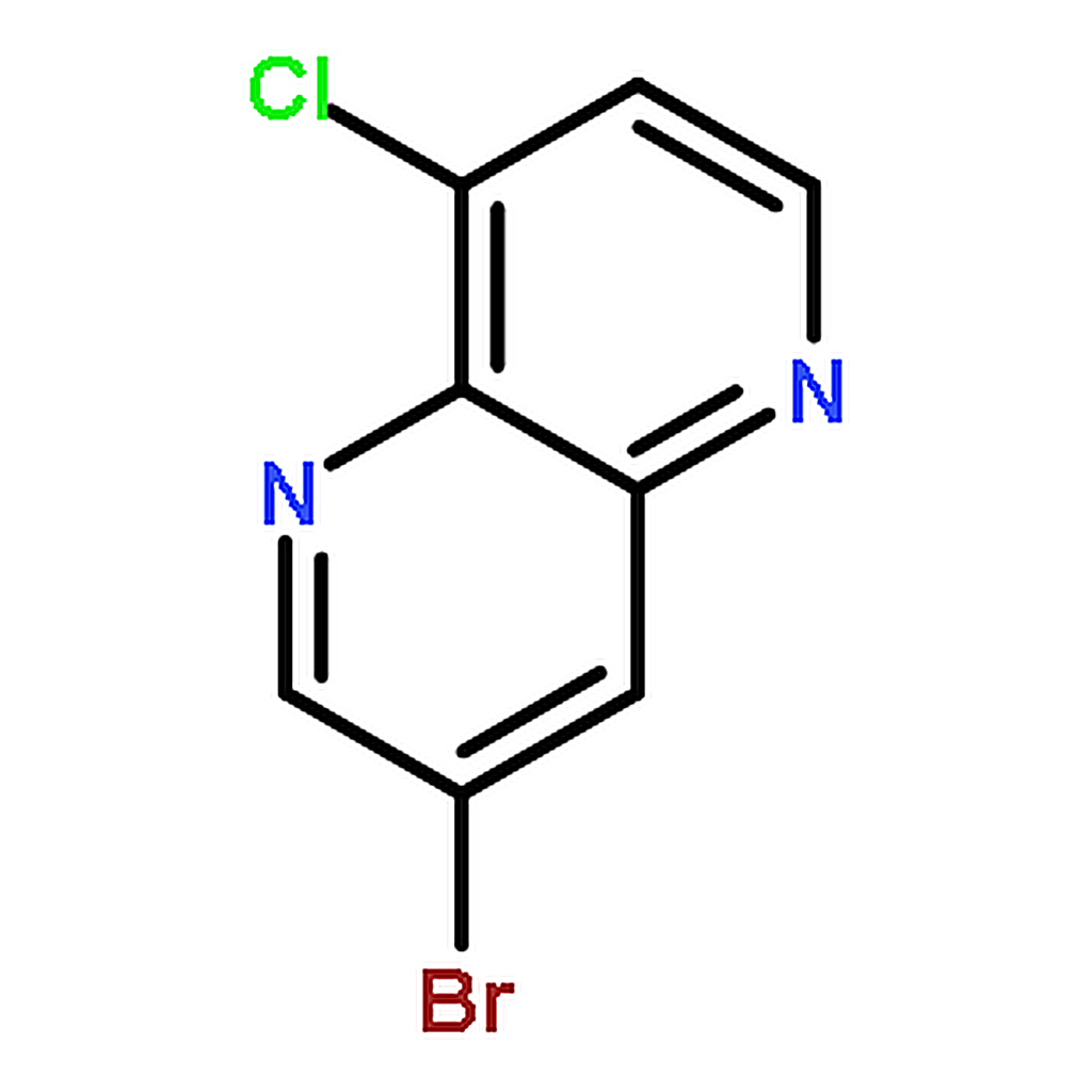 RHAWN 3-Bromo-8-chloro-1,5-naphthyridine