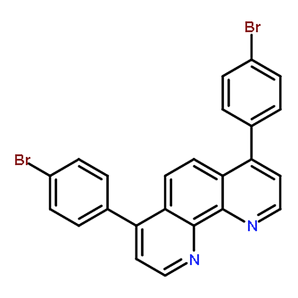 RHAWN 4,7-Bis(4-bromophenyl)-1,10-phenanthroline