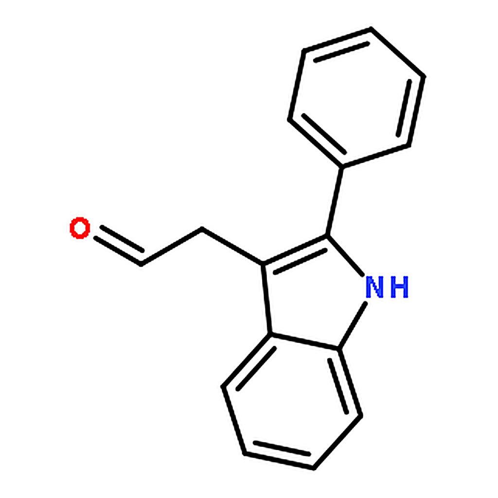 RHAWN 2-(2-Phenyl-1H-indol-3-yl)acetaldehyde