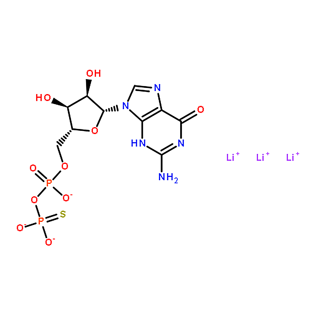 RHAWN Guanosine 5▽-[-thio]diphosphate trilithium salt