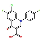 RHAWN 7-Chloro-6-fluoro-1-(4-fluorophenyl)-4-oxo-1,4-dihydroquinoline-3-carboxylic acid