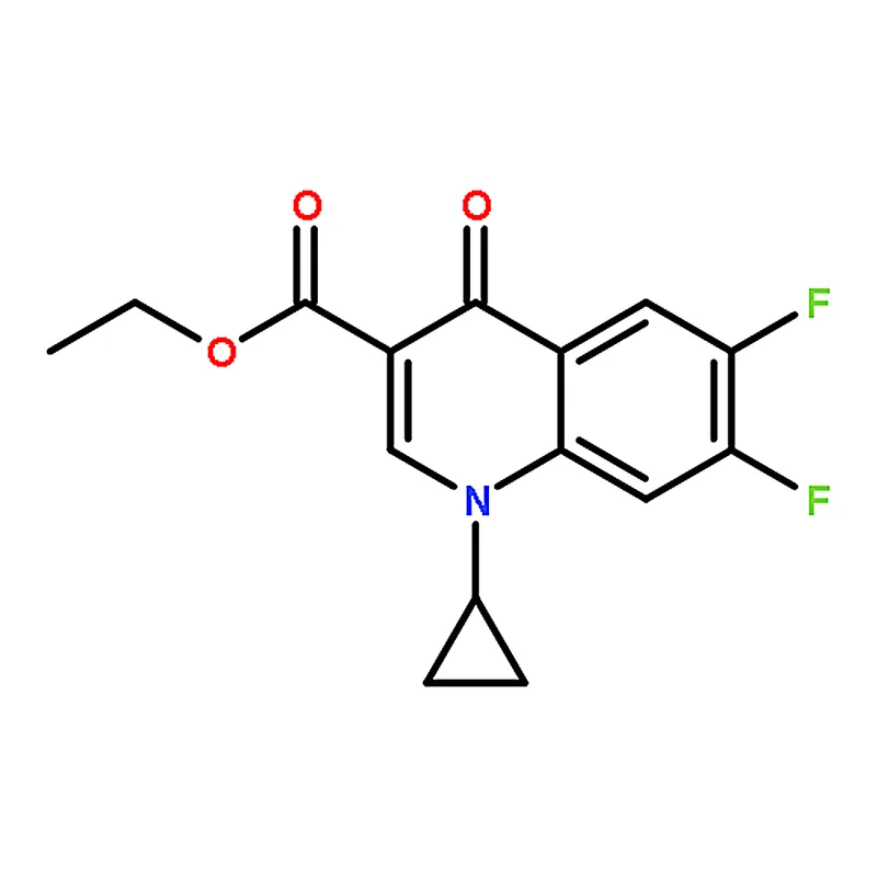 RHAWN Ethyl 1-cyclopropyl-6,7-difluoro-4-oxo-1,4-dihydroquinoline-3-carboxylate