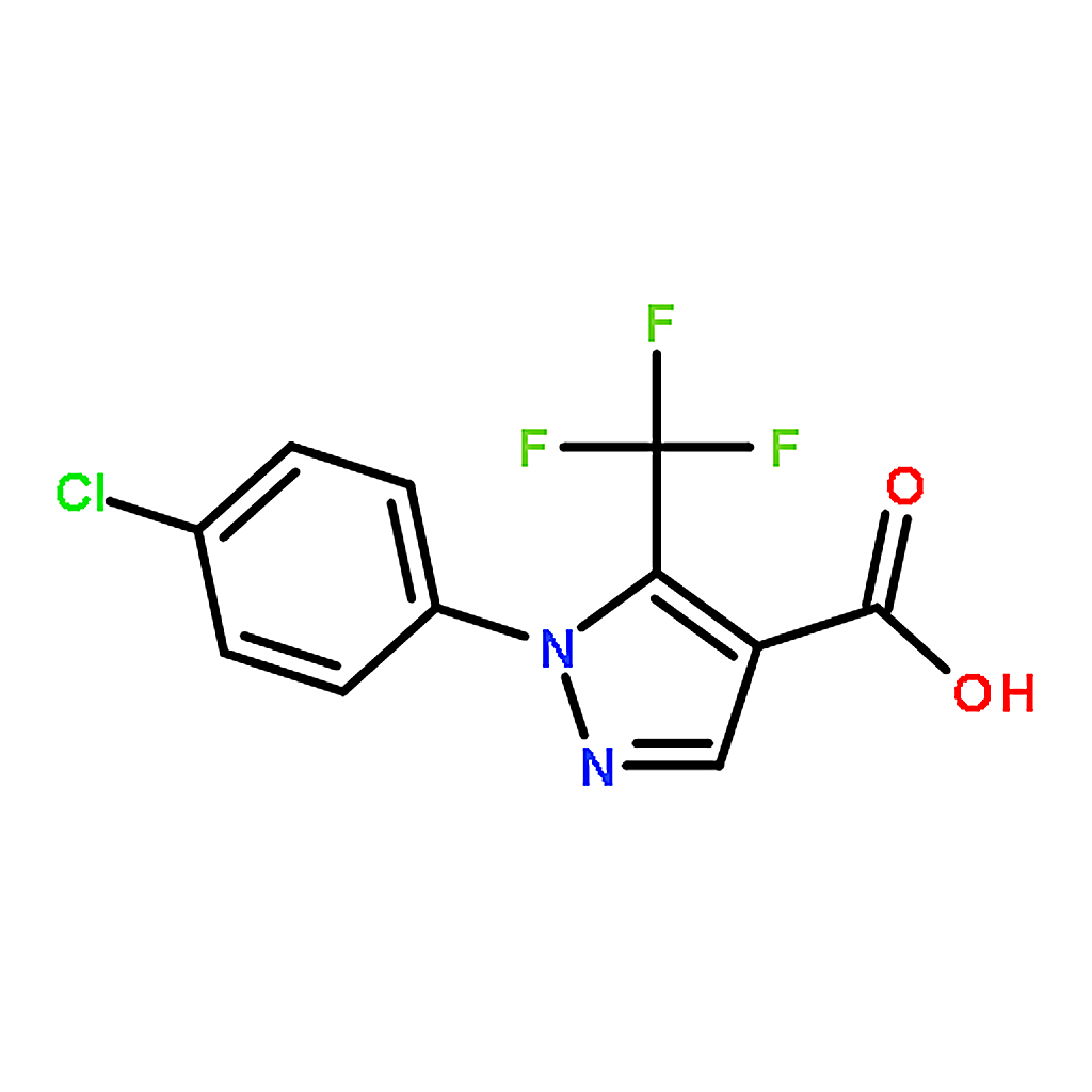 RHAWN 1-(4-Chlorophenyl)-5-(trifluoromethyl)-1h-pyrazole-4-carboxylic acid