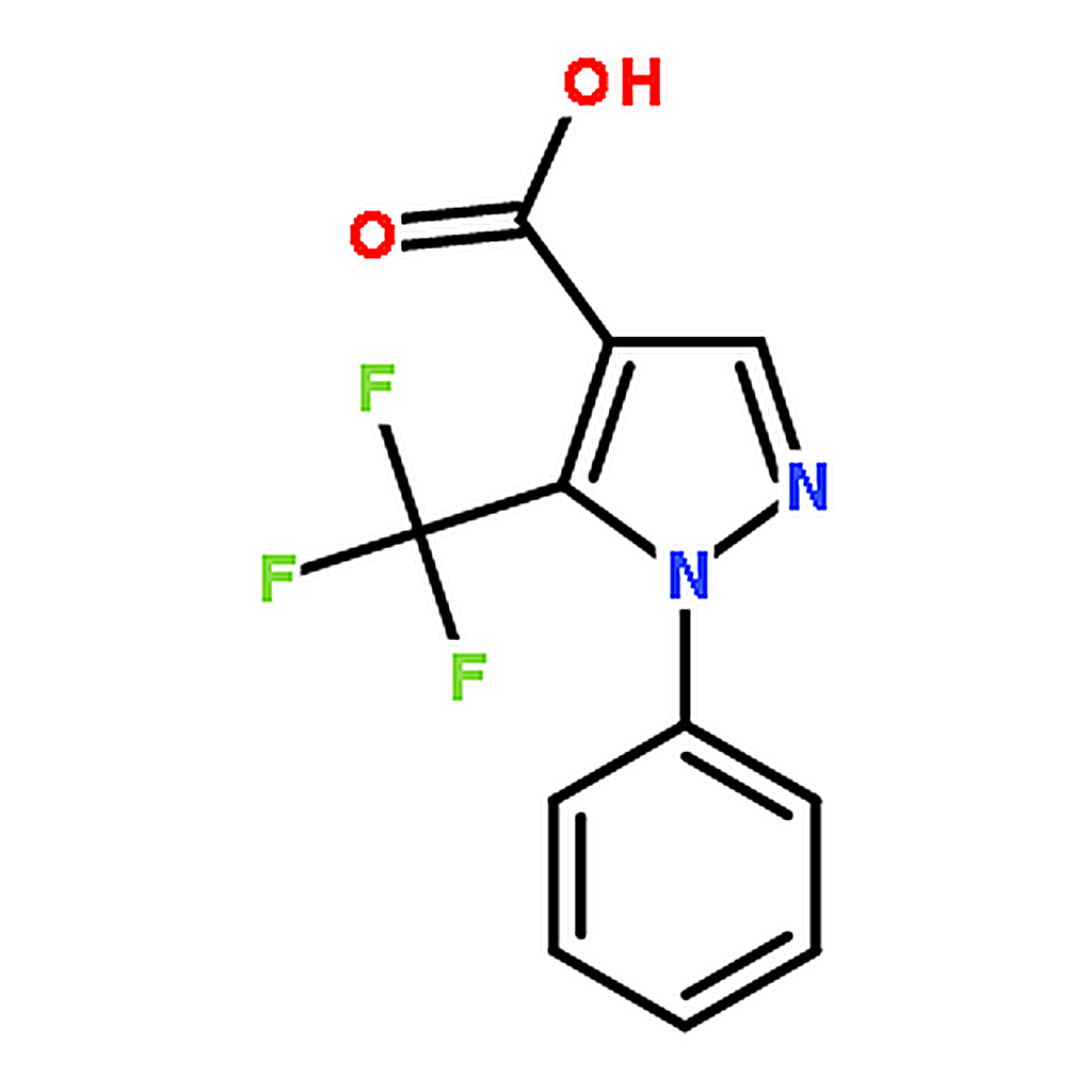 RHAWN 1-Phenyl-5-(trifluoromethyl)-1H-pyrazole-4-carboxylic acid