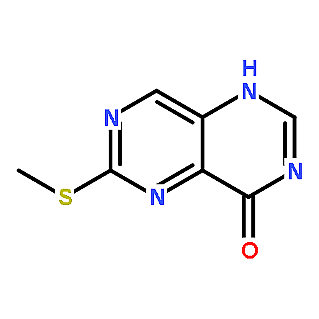RHAWN 6-(Methylthio)pyrimido[5，4-d]pyrimidin-4(1H)-one