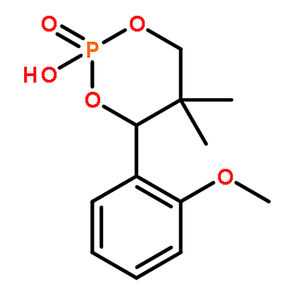 RHAWN (4S)-2-hydroxy-4-(2-methoxyphenyl)-5,5-dimethyl-1,3,2-dioxaphosphinane 2-oxide