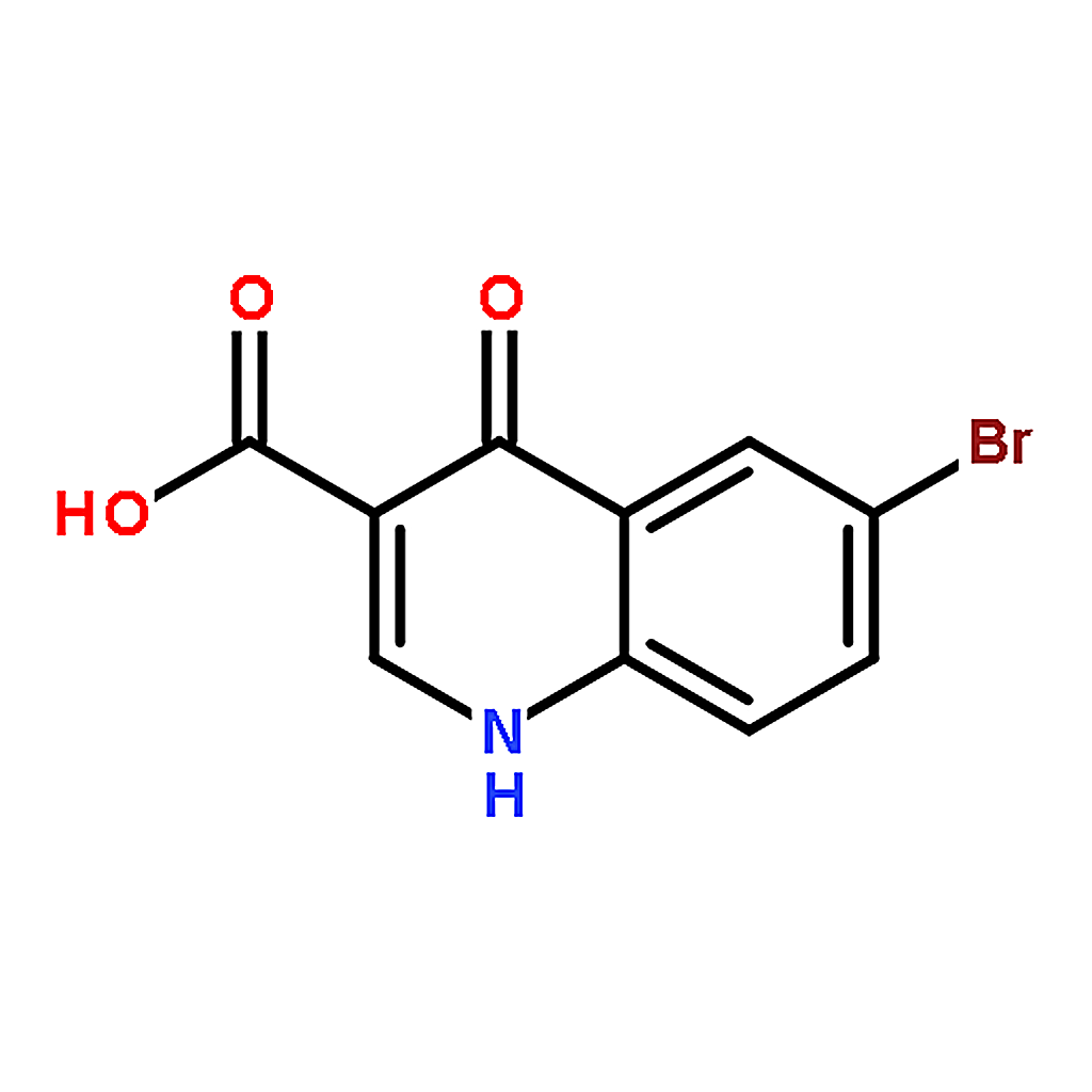 RHAWN 6-Bromo-4-hydroxyquinoline-3-carboxylic acid, 96%