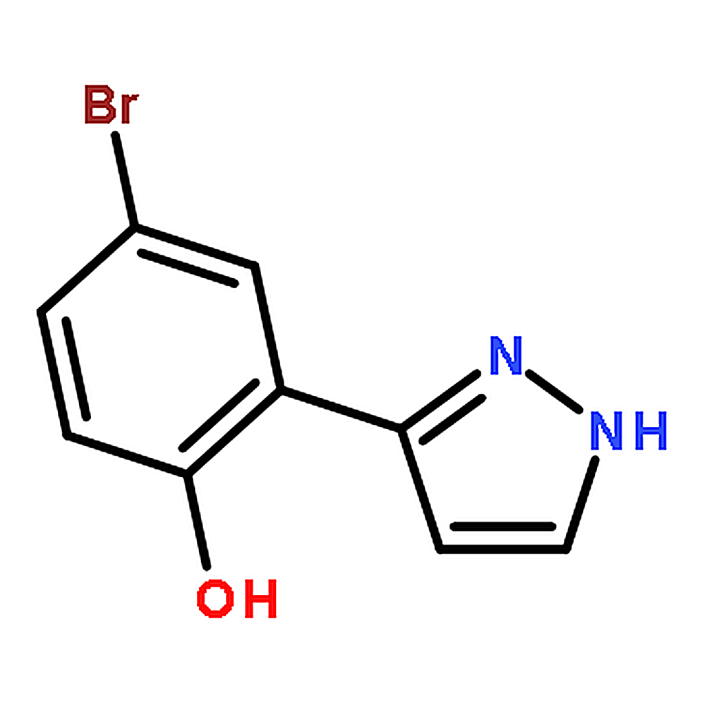 RHAWN 4-Bromo-2-(1<i>H</i>-pyrazol-3-yl)phenol