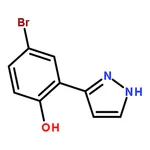 RHAWN 4-Bromo-2-(1<i>H</i>-pyrazol-3-yl)phenol