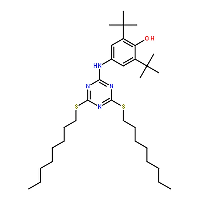 RHAWN 4-((4,6-Bis(octylthio)-1,3,5-triazin-2-yl)amino)-2,6-di-tert-butylphenol