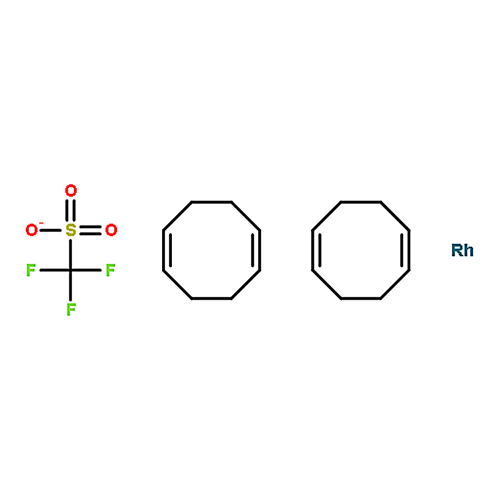RHAWN Bis(1,5-cyclooctadiene)rhodium(I) trifluoromethanesulfonate
