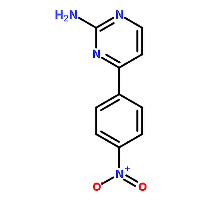 RHAWN 2-PyriMidinaMine, 4-(4-nitrophenyl)-