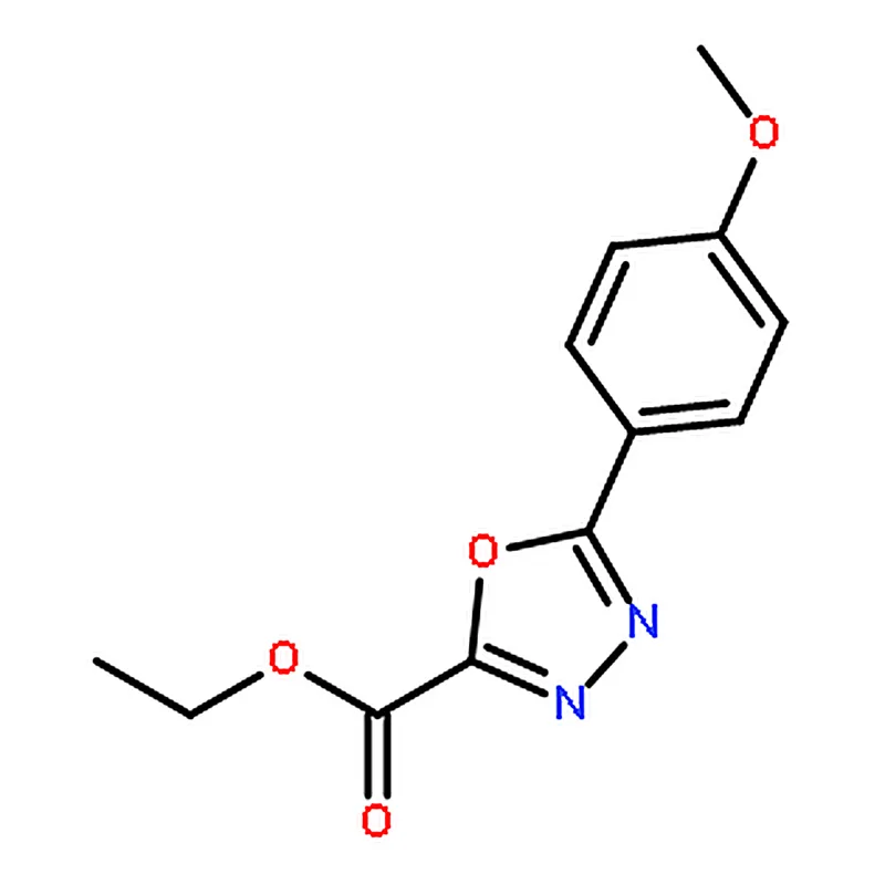 RHAWN Ethyl 5-(4-methoxyphenyl)-1,3,4-oxadiazole-2-carboxylate